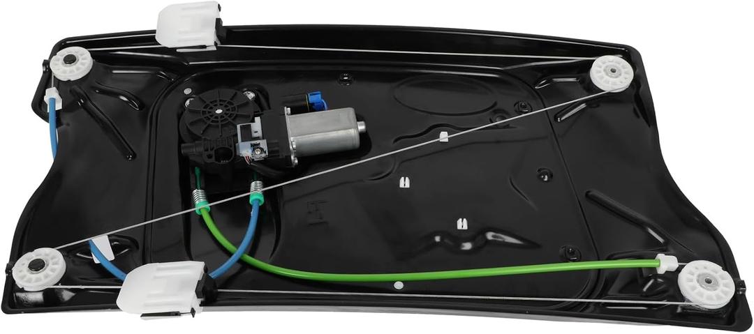 SCITOO Front Left Driver Side Power Window Regulator with Motor Compatible with 2008-2015 for Land Rover for LR2, LR006359