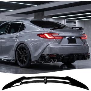 STSEV01 Rear Trunk Spoiler Lip Wing for Toyota Camry 2025 2026 Accessories | (for SE, LE, XSE, XLE, Hybrid), Nice Clean Look Mods, Aggressive Look, OEM Pre-Drilled Holes, Sporty Appearance, ABS Material