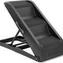 PetSafe Happy Ride Side Door Dog Stairs for Cars & SUVs, Foldable Back Seat Dog Steps with 3 Heights