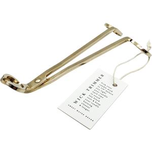 Sweet Water Decor Gold Tone Candle Wick Trimmer | Candle Care Accessories for Candle Lovers | Candle Maintenance Tools