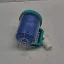 Pool Leaf Catcher Canister, in-line Leaf Canister for Pool Spa Cleaner, with Mesh Basket &Skimmer Socks,Fits Suction Manual & Automatic Pool Cleaners (blue)