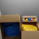 AKEYDIY Pastel Dream Bounce House for Kids 3-10, 161x82x63 inch Water Bounce House w/Slide,Ball Pit/Pool, Pink Bounce House UL Blower &50 Plastic Balls, Water Slide Bounce House Outdoor Backyard