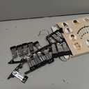 Legging Organizer for Closet, Metal Yoga Pants Hangers 2 Pack w/10 Clips Holds 20 Leggings, Space Saving Hanging Closet Organizer w/Rubber Coated Closet Organizers and Storage, Black