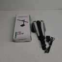 LED Desk Lamp for Office Home, Height Adjustable Architect Desk Light with USB Adapter, Stepless Dimming Desk Lamp Light for Reading, Study, Workbench (Black)