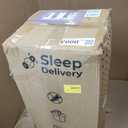 NapQueen 8 Inch Full Size Mattress, Bamboo Charcoal Memory Foam Mattress, Bed in a Box