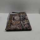 RUGSURE Washable Area Rugs - Perfect for Living Room, Bedroom, Kids Room, Nursery - Stain & Water Resistant Non-Slip, Pet & Child Friendly, Vintage Tribal Area Rugs (Rust, 2'6'' x 8')