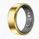  Smart Ring (Black, Size 8)