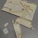 PlayVital Hard Case for Nintendo Switch 2 with Extra Stand & Thumb Grip Caps | Split Design, Dockable Protective Full-Body Shell Cover for Nintendo Switch 2 | Solid Color Series, Antique Yellow