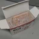 2 Pack Silicone Baby Fruit Feeder with Mini Freezer Tray, Breastmilk Popsicle Molds for Baby Teething Relief, Fresh Food Feeder for Safe Infant Self Feeding, Extra Food Pouches - Pink