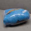 Dogs Bed for Small Dogs, Anti-Anxiety Washable Round Bed (Light Blue, 24.0" L x 24.0" W x 8.0" Th)