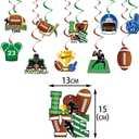 Football Party Decorations, Kaluofan 40PCS Football Birthday Decorations for Touchdown Sports Theme Game Day Cowboy Party Competition Observation Scene Favor Supplies