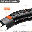 26/27.5/29x2.25 inch Bike Tires Pair Mountain Bike Tires 60 TPI 26 inch Bicycle Tires Kevlar Foldable Tires Pack of 2 (2 Pack 27.5x2.25)