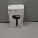 slopehill Professional Ionic Hair Dryer, Powerful 1800W Fast Drying Low Noise Blow Dryer with 2 Concentrator Nozzle 1 Diffuser Attachments for Home Salon Travel (Grey)