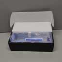 ANDGOO Large Acrylic Display Risers, 2 Sets(11.2”L~11.6”L~12”L) Clear Rectangular Showcase Collectibles Display Shelf, Retail Desktop Risers Display Stand for Organize and Decoration