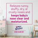 Little Remedies Sterile Baby Saline Nasal Mist, Safe for Newborns to Relieve Stuffy and Dry Noses, 3 Fl Oz