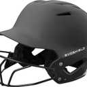 EvoShield XVT 2.0 Batting Helmets with Facemask (Medium/Large, Charcoal)
