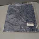 Alex Vando Mens Golf Shirt Moisture Wicking Quick-Dry Short Sleeve Casual Polo Shirts for Men (Blue)