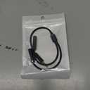 Headphone Splitter, Premium Gold Plated 3.5mm Aux Cable Y Audio Splitter, Nylon Braided Stereo Dual Headphone Jack Cord 1 in 2 Way Out Headset Splitter for PC, Phones, Switch, Tablet