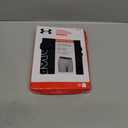 Under Armour Boys' Big Performance Boxer Briefs, Lightweight & Smooth Stretch Fit (Medium, Solid Black Three Pack)
