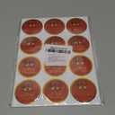 Merry Christmas Stickers - 2 Inch 120Pcs Holiday Stickers Gold Foil Christmas Card Sticker Labels Round Large Xmas Bell Sticker for Envelope Seals Ornaments Presents