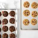 Nordic Ware Naturals Half Sheet - USA Made Aluminum Commercial Quality Sheet Pan for Baking or Roasting, Encapsulated Galvanized Steel Rim Prevents Warping, 2-Pack, 2pk Half Sheet