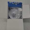 Qilebi Blue Slushy Maker Cup, DIY Magic Squeeze Cup, Portable Smoothie Maker, Double Layers Silica Cup with Lid & Straw, 4.3x7.8in