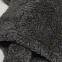 Ski Mask Fleece Balaclava, Windproof Face Mask Winter Warm Neck Cover Hat Hood for Men Women (Black)