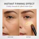 Perfection Eye Tightening Cream with Precision Brush 2PCS Instant Firming & Lifting Eye Cream for Wrinkles, Puffiness & Fine Lines Cooling Applicator for Smooth, Youthful Eyes