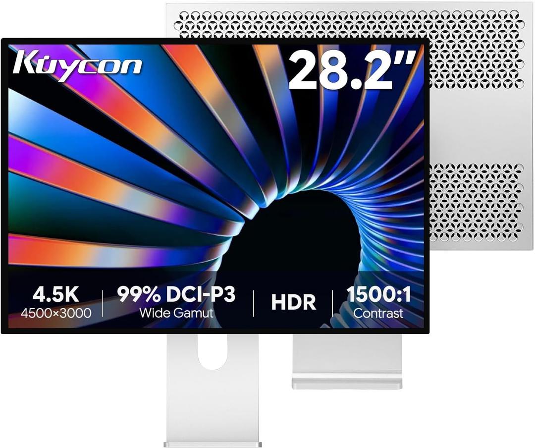 P20 28.2’’ UHD 4.5K (4500 x 3000) Glossy Monitor, IPS Panel, 99% sRGB, 99% DCI-P3, 10-Bit Colors, 60Hz, 192PPI, HDR, 1500:1, Eye Care, Low Blue Light (Honeycomb - with Stand)