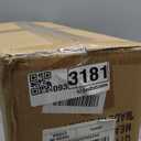 Under Desk Bike Pedal Exerciser, Portable Mini Exercise Bike with LCD Display for Home/Office, Desk Cycle for Leg/Arm with Handle, Leg Exerciser While Sitting for Seniors (White)