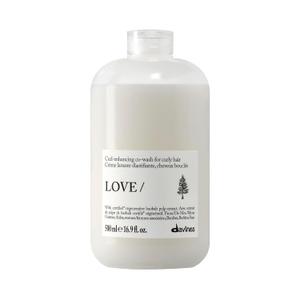 Davines LOVE/Curl Co-Wash Cleansing Cream, 2-in-1 Conditioning Shampoo for Wavy and Curly Hair - Light Gentle Cleanse Removes Impurities for Extremely Soft Curls with Baobab Pulp