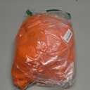 10ft x 10ft Orange Tulle Photo Backdrop Curtain with Lights String for Halloween Party Orange Sheer Curtain Backdrop Drapes for Birthday Party Wedding Photo Booth Background Home Room Decorations