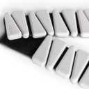 Fitfiu Fitness Kit of 2 Weights Bracelets of 1.10 lbs Each of Acer in Soft White Silicone to Add Resistance on Wrists and Ankles, for pilates classes