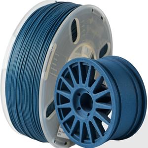Carbon Fiber PETG Blue 3D Printer Filament 1.75mm, High Strength Carbon Fiber 3D Printing Filament 1kg Spool,Blue