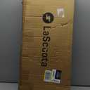 LaScoota Kick Scooter for Kids Ages 6+, Teens & Adults, Large 8" Sturdy Urethane Wheels. Adjustable Handlebar, Lightweight, Foldable, 220lbs Max Load (Purple)