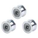 FYSETC Replacement Idler Pulley Design for Bambulab P2S: Assembly Smooth Pulleys Compatible with 3D Printer Bambu-P2S X Y Z Axis Timing Belts Core Driving