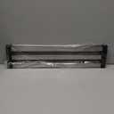 23.6" x 12.8" Roll-Up Dish Drying Rack Over Sink - Kitchen Sink Cover and Organizer Gadget with Foldable Stainless Steel Drainer and Sink Mat, Silver Dish Rack - Large