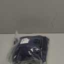 Casly Lamiit Women's 2 Piece Blazer Outfits Sleeveless Crewneck Vest Wide Leg Pantsuit 2025 Dressy Casual Work Sets (XX-Large, Navy Blue)