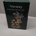 Garden Angel Statue Solar Outdoor Figurine Sculpture 11“ H, 6.3 x 4.3 x 11.0 Inch