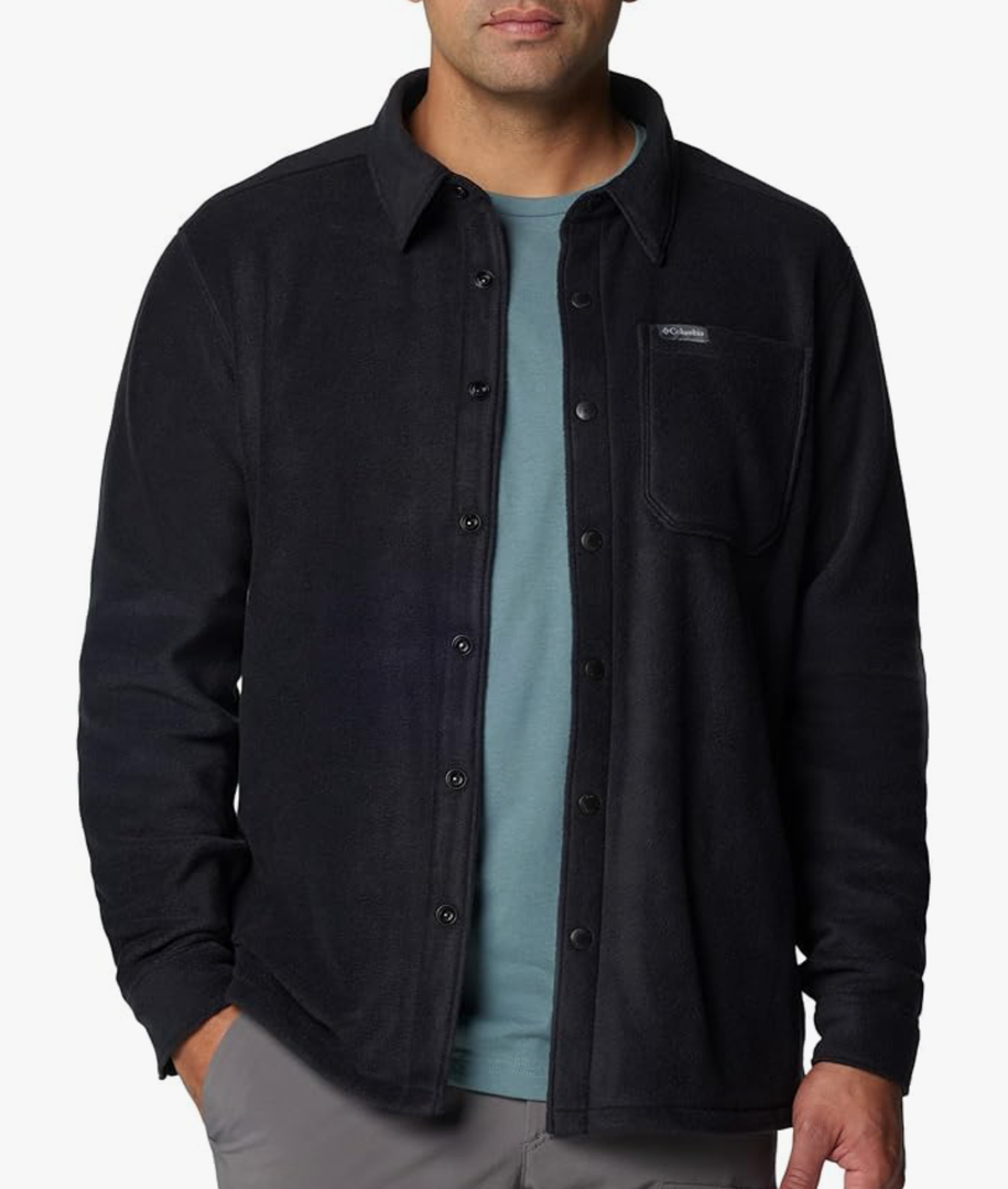 Columbia Men's Steens Mountain Solid Shirt Jacket L