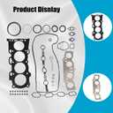 GXARTS MLS Cylinder Engine Head Gasket Set HS26232PT Compatible with Toyota Camry Scion Lexus 2.4L 2002 2003 2004 2005 2006 2007 2008 2009 2010 2011 2AZFE Hybrid 2AZFXE 11115-28010 Head Gasket Set