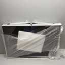 34 in X 22 in Silver Card Show Display Case Large Aluminum, Trading Card Display Case Suitable for Sports Card/TCG/Jewelry Collection, 1-Year Coverage