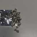 NACX M5 x 6mm Phillips Countersunk Flat Head Machine Screws Bolts, A2-70, Silver Tone, 304 Stainless Steel, 120Pcs