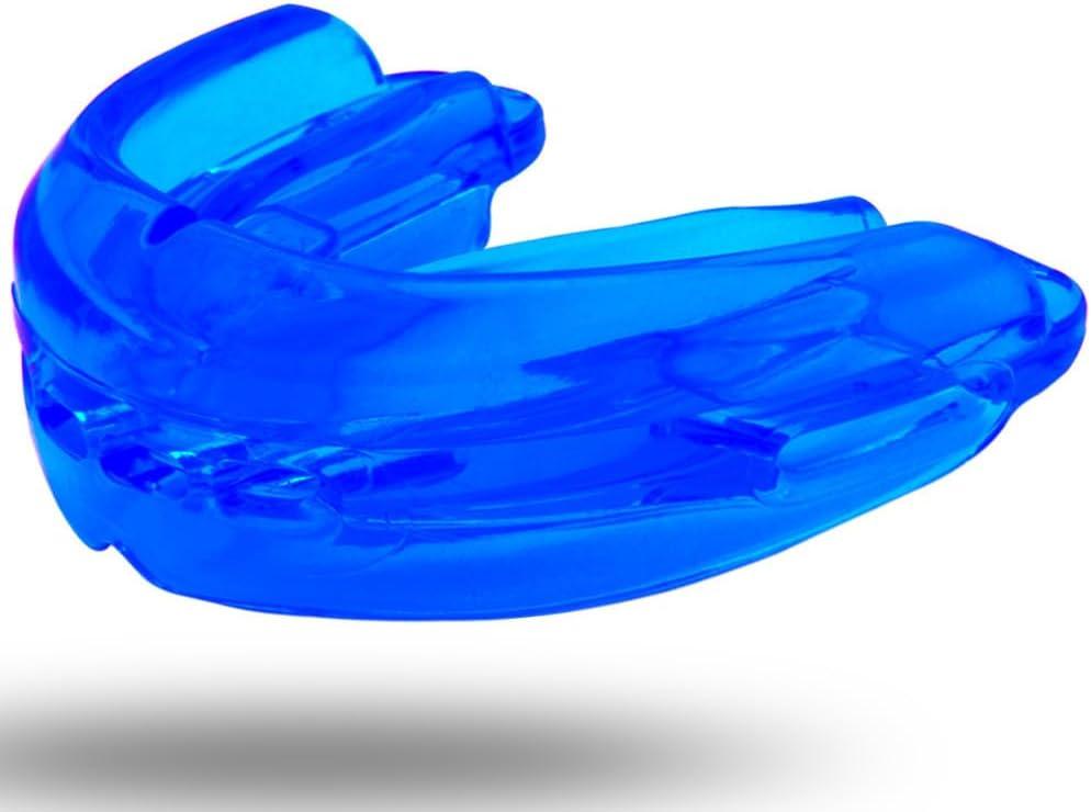 Mouth Guard Sports Youth Adult, Mouthguard for Braces Sparring Mouth Guard,Double Braces, Soft, No Boiling Required, Football, Taekwondo, Jujitsu and Karate.