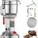 VEVOR 300g Electric Grain Mill Grinder, High Speed 1500W Commercial Spice Grinders, Stainless Steel Pulverizer Powder Machine, for Dry Grains Spices Cereals Coffee Corn Pepper, Straight Type