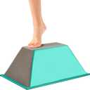 Poen Stunt Training Stand Cheerleading Balance Trainer Cheer Flyer Stand Balance and Flexibility Trainer for Flexibility Core Strength and Conditioning Promotes Kids Adults (Green)