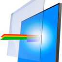 viseNOVA Anti Blue Light Screen Protector for 20, 20.2, 21.5, 21.6, 22 Inches - 16:9 / 16:10 Aspect Ratio Computer Monitor Hanging Type Blue Light Blocking Filter Anti Scratch Eye Protection Shield for Desktop Computer