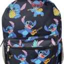 Fast Forward Disney Lilo & Stitch Pineapple & Guitar Print 16 Inch Kids Backpack