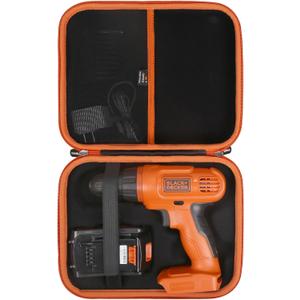 Aproca Hard Travel Storage Carrying Protective Case for BLACK+DECKER 20V MAX Cordless Drill/Driver
