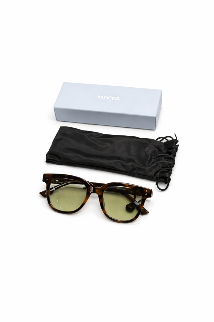 miyya Blue Light Glasses for Women & Men – Oversized UV & Blue Light Blocker Chunky Frames, AllDay Comfort, Stylish Eyewear